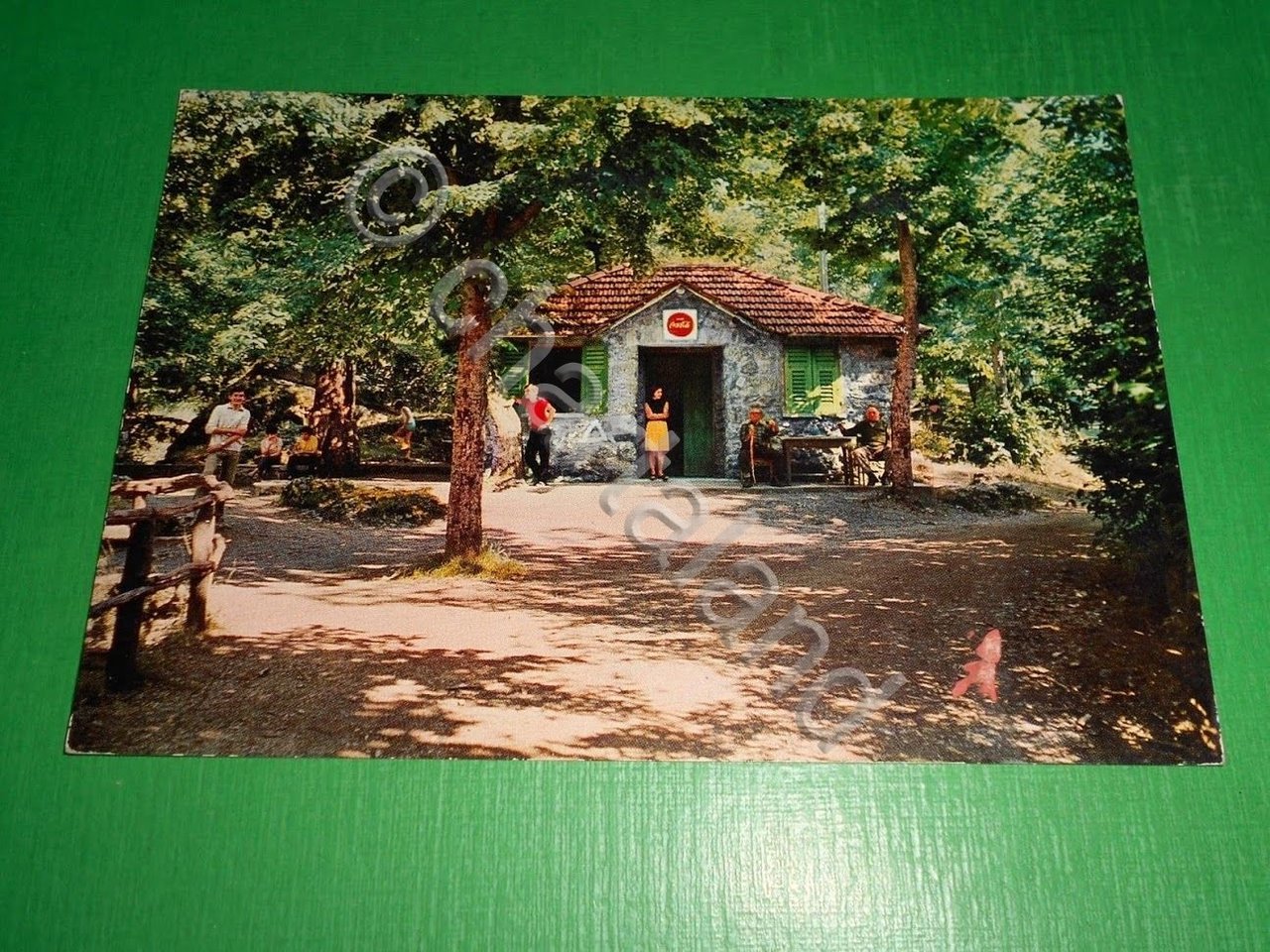 Cartolina Fontanigorda - Bosco delle Fate - Bar 1974