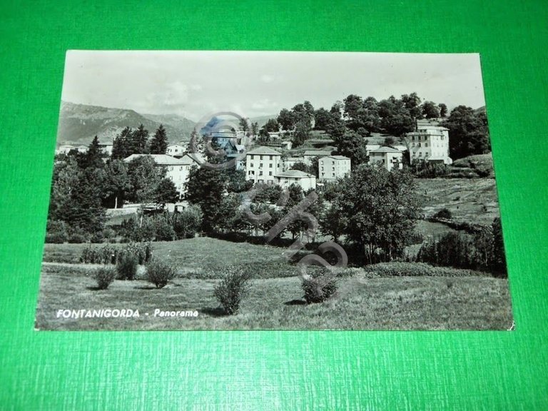 Cartolina Fontanigorda ( Genova ) - Panorama 1948