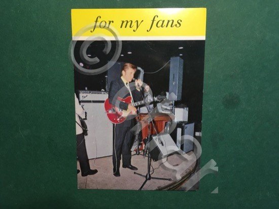 Cartolina For My Fans - Bobby Solo - 1970 ca. | Immagine Gallery 2