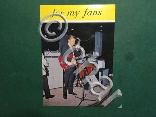 Cartolina For My Fans - Bobby Solo - 1970 ca. | Immagine Gallery 3