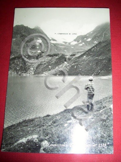 Cartolina Formazza - Lago Sruer 1950 ca