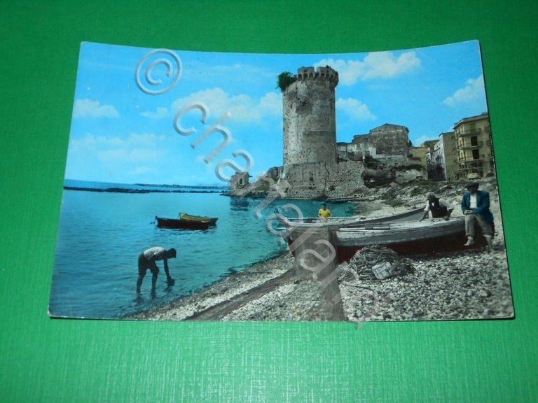 Cartolina Formia - Torre di Mola 1963.