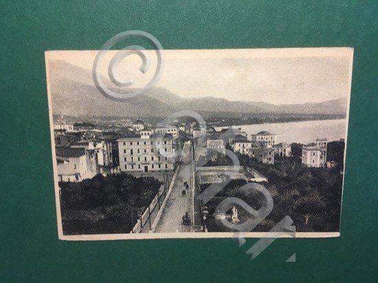 Cartolina Formia - Via Vitruvio Con Piazza Risorgimento E Panorama …