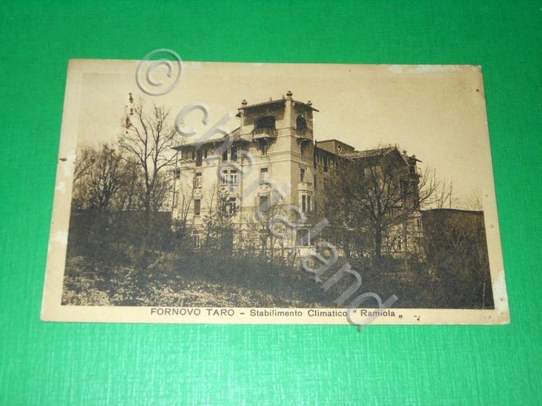Cartolina Fornovo Taro - Stabilimento Climatico Ramiola 1930 ca