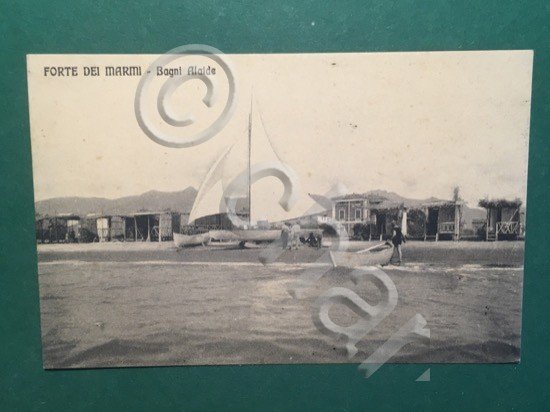 Cartolina Forte Dei Marmi - Bagni Alaide - 1930 ca.