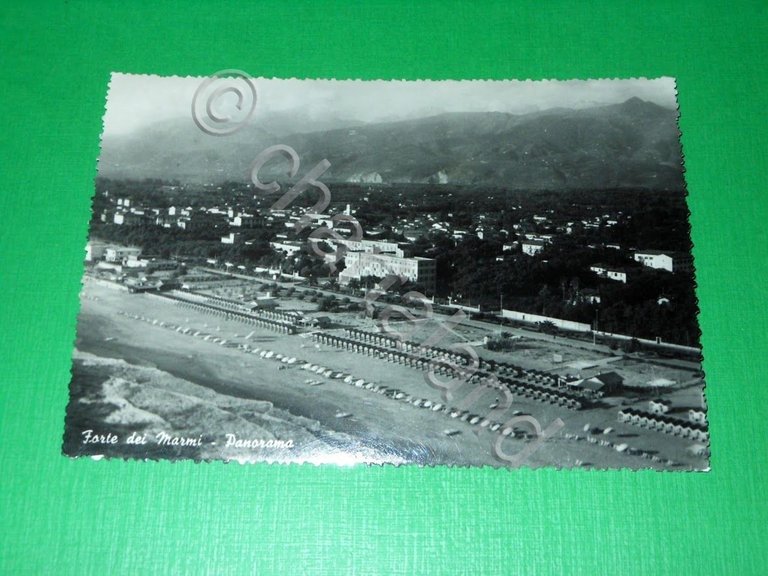 Cartolina Forte dei Marmi - Panorama 1951