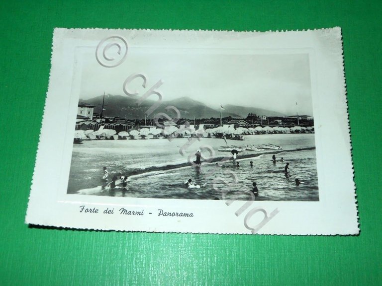 Cartolina Forte dei Marmi - Panorama 1954
