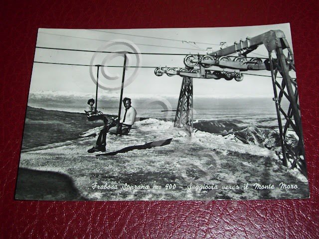 Cartolina Frabosa Soprana - Seggiovia verso Monte Moro.