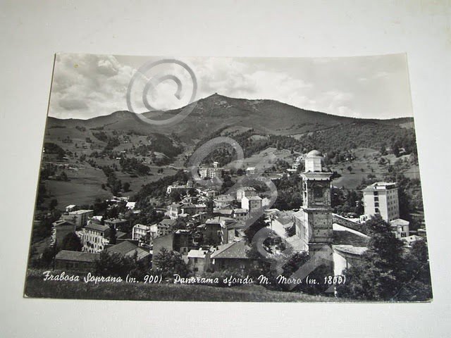 Cartolina Frabosa Soprana ( Cuneo ) - Panorama sfondo Monte …
