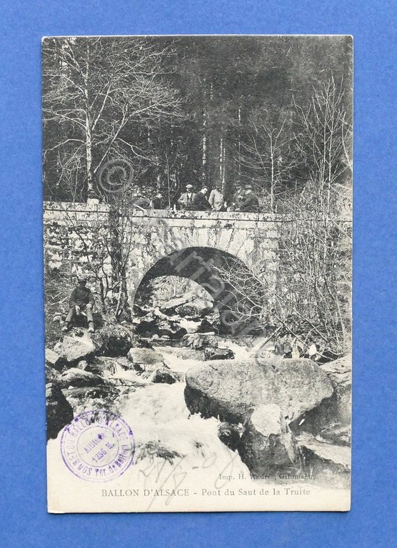 Cartolina Francia - Ballon d'Alsace - Pont du Saut de …