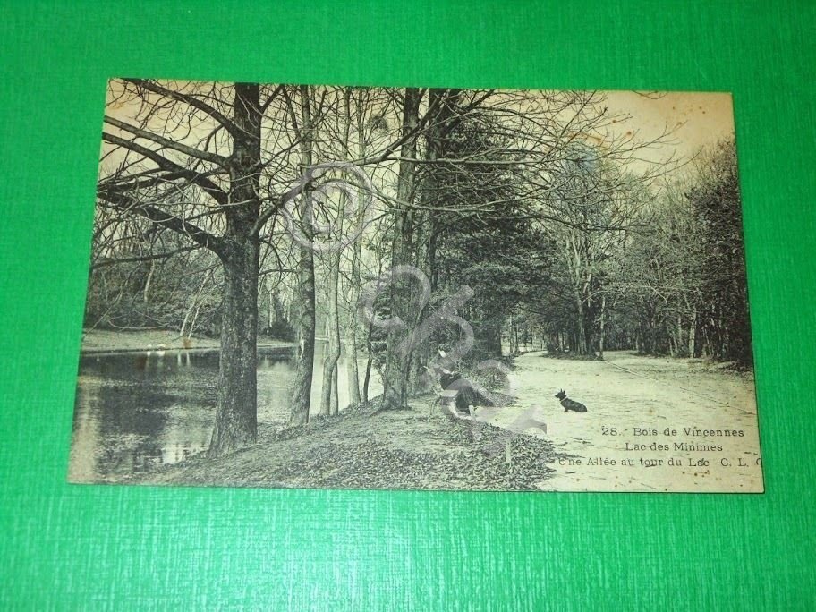 Cartolina Francia - Bois de Vincennes - Lac des Minimes …