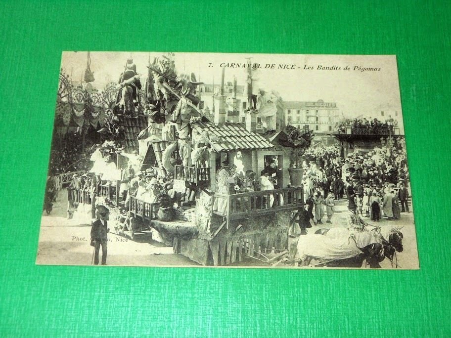 Cartolina Francia - Carnaval de Nice - Les Bandits de …