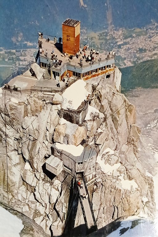 Cartolina Francia - Chamonix - Mont Blanc - Terrasse a …