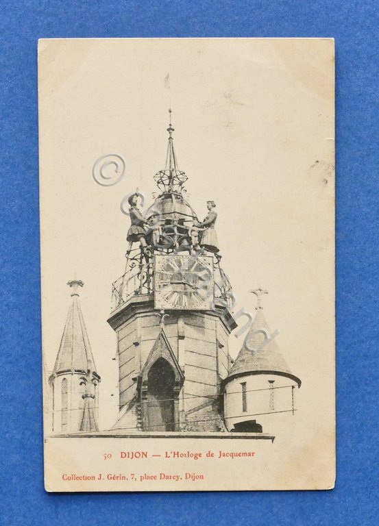 Cartolina Francia - Dijon - L'Horloge de Jacquemar - 1907 …