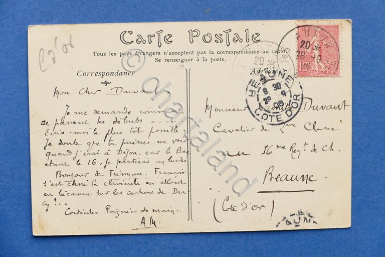 Cartolina Francia - Dijon - La Place du Peuple - …