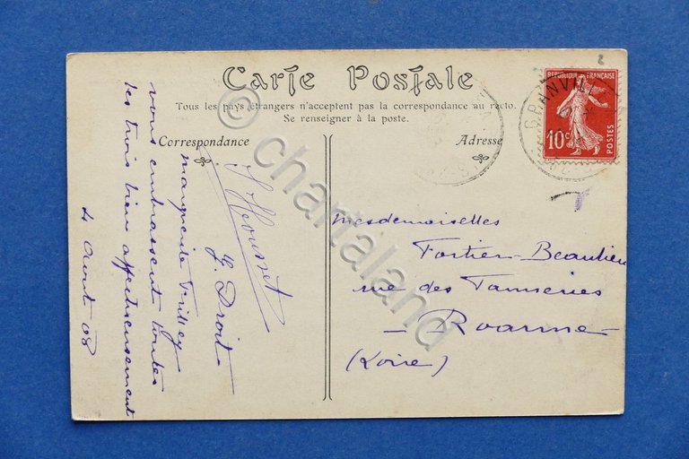 Cartolina Francia - Granville - Vue generale, prise de l'Arsenal …