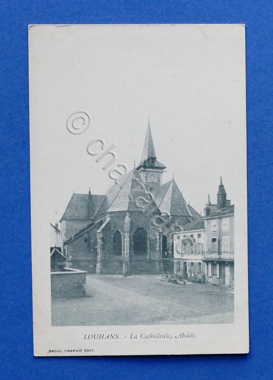 Cartolina Francia - Louhans - La Cattedrale - Abside - …