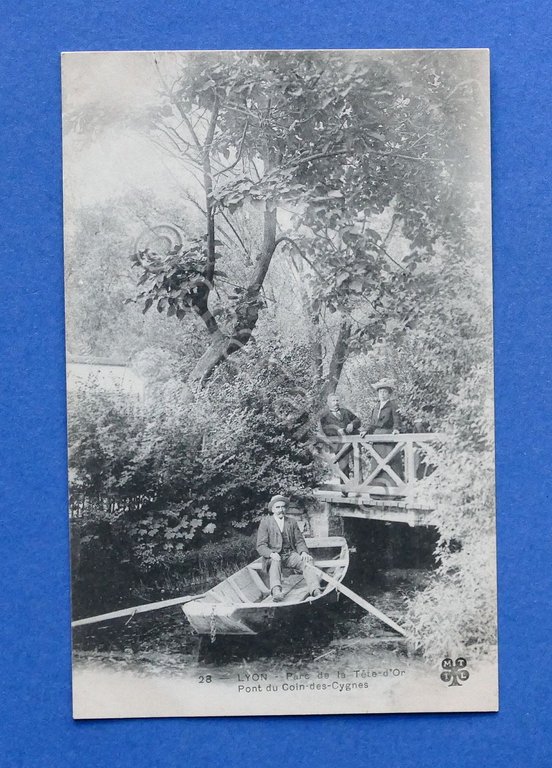 Cartolina Francia - Lyon - Parc de la Tete d'Or …