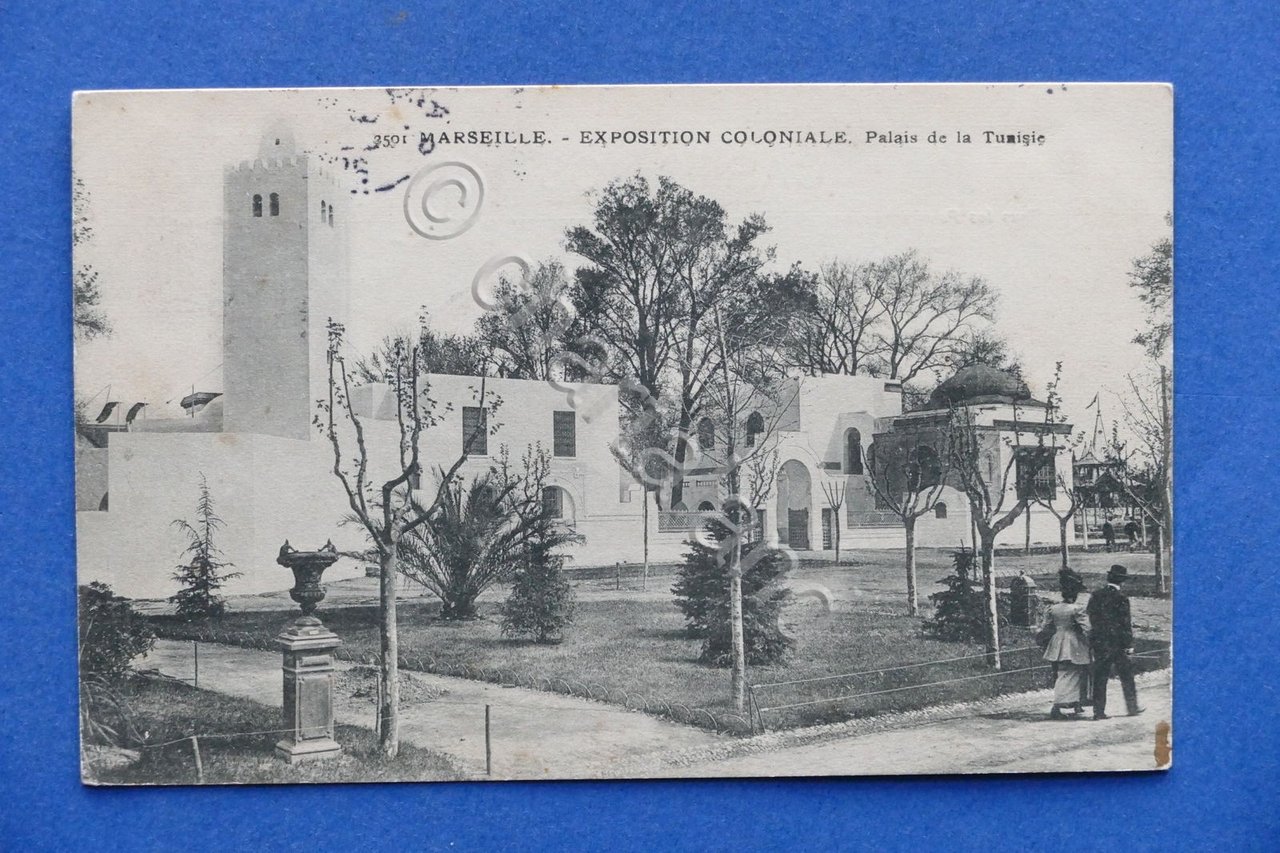 Cartolina Francia - Marseille - Exposition Coloniale - 1906