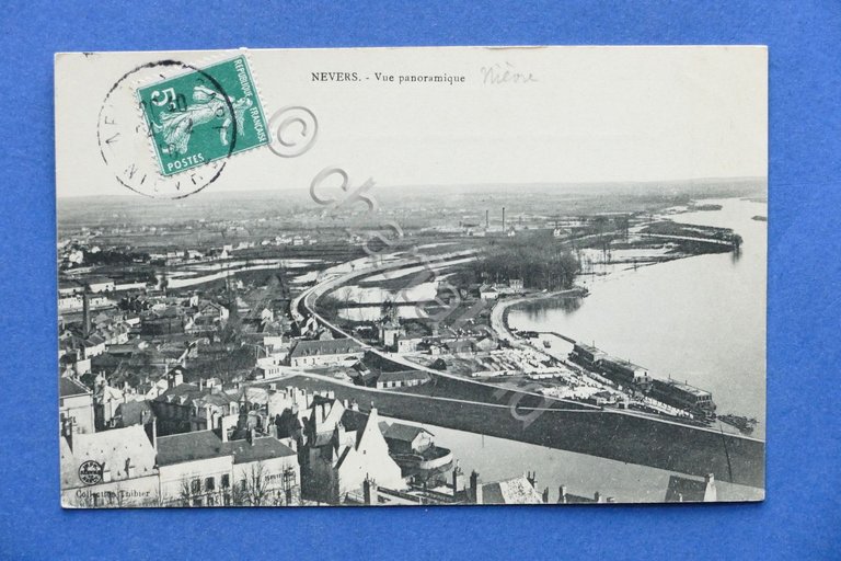 Cartolina Francia - Nevers - Vue Panoramique - 1910