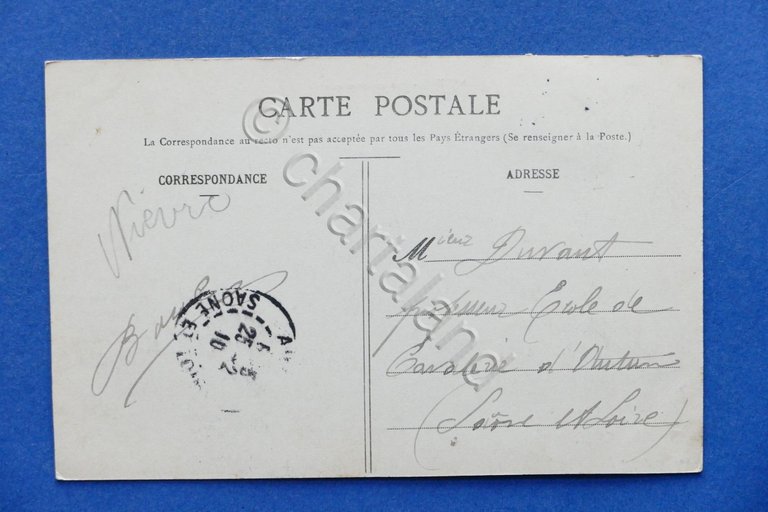 Cartolina Francia - Nevers - Vue Panoramique - 1910