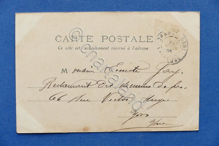 Cartolina Francia - Orange - Hotel de Ville - 1905