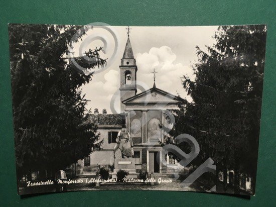Cartolina Frassinello Monferrato - Madonna Della Grazie - 1967