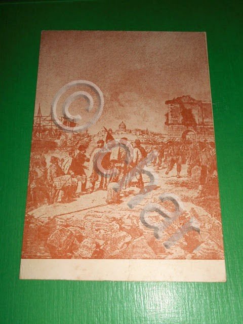 Cartolina Fratellanza Garibaldina Centenario Spedizione dei Mille Sbarco Marsala