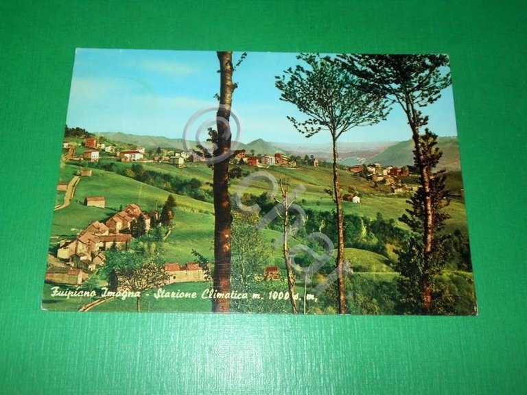 Cartolina Fuipiano Imagna - Scorcio panoramico 1969