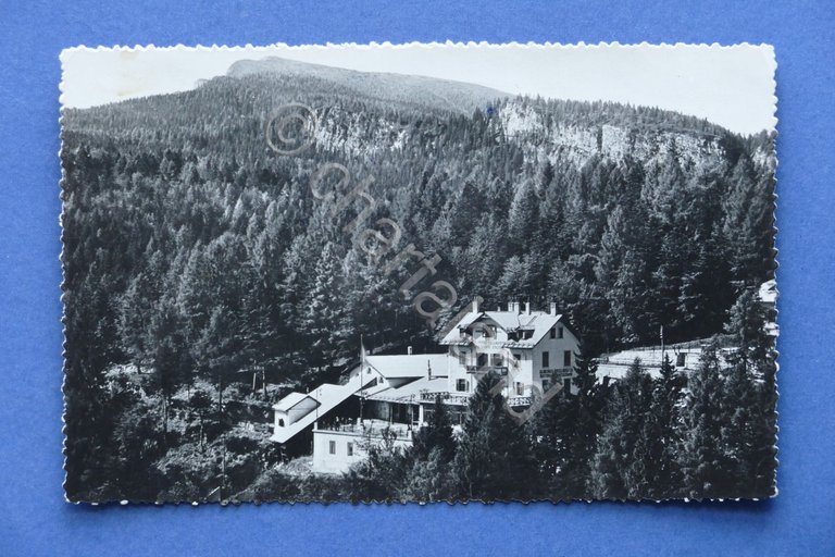 Cartolina Funicolare della Mendola - Stazione con Albergo Bellavista - …