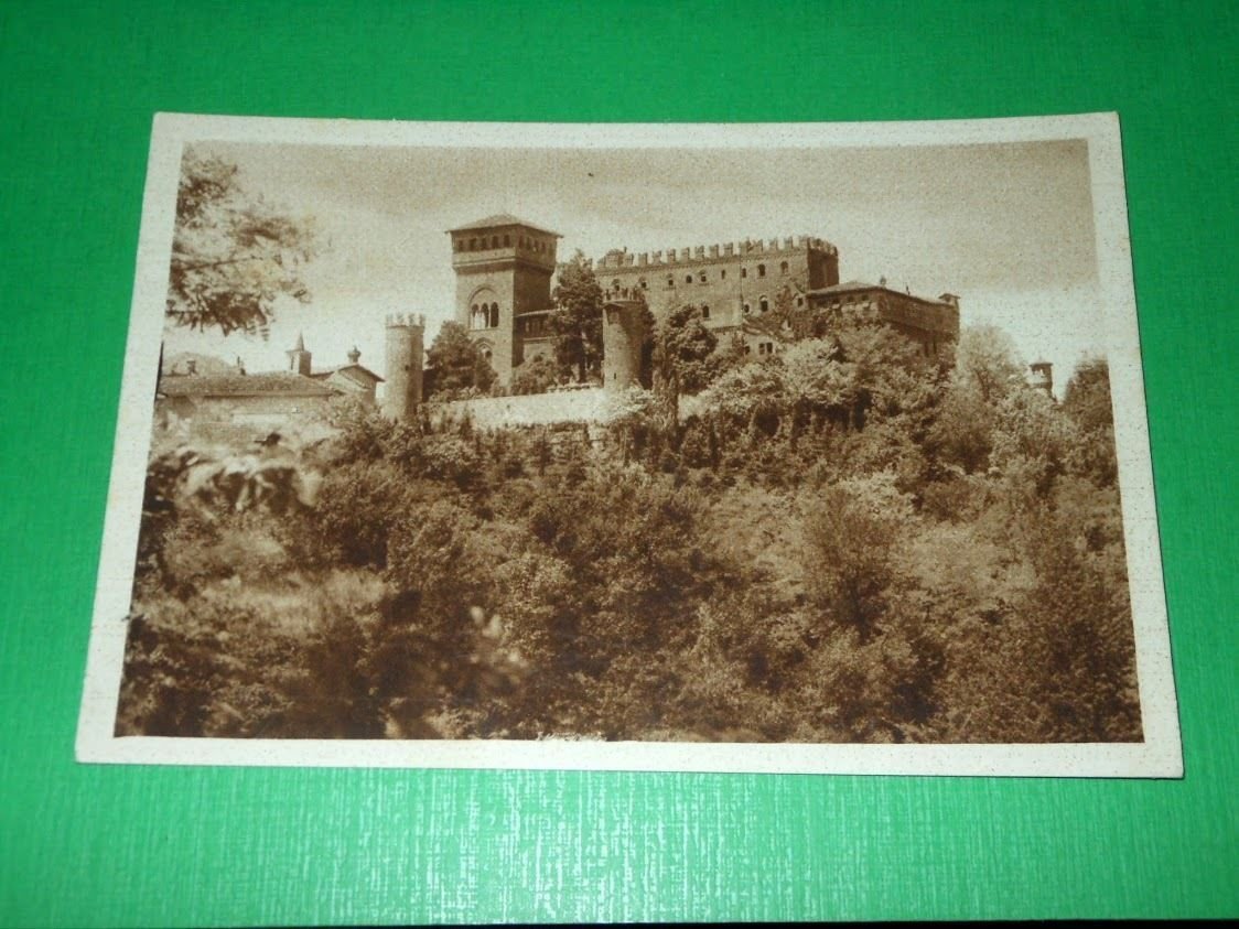 Cartolina Gabiano - Il Castello 1951.