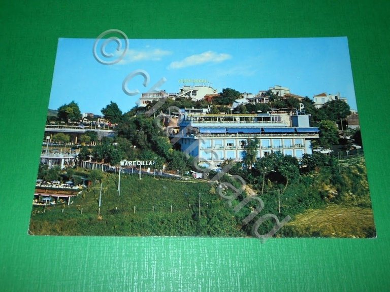 Cartolina Gabicce Monte - Veduta aerea dei locali caratteristici 1965 …