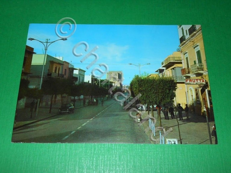 Cartolina Gallipoli - Corso Roma 1965 ca