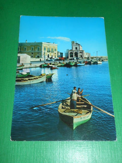 Cartolina Gallipoli ( Lecce ) - Il porto vecchio 1990.