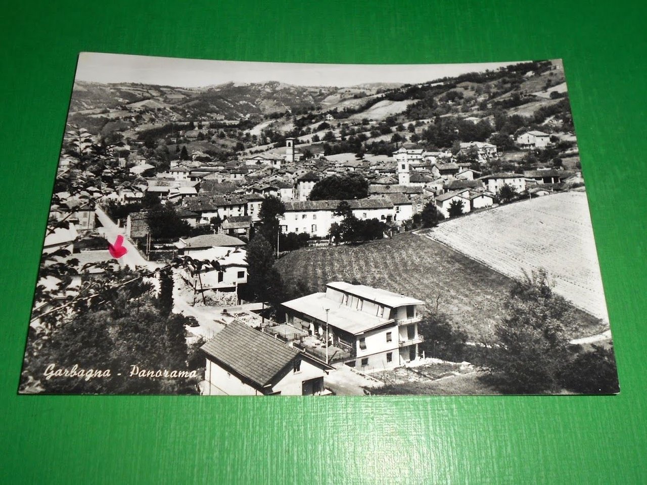 Cartolina Garbagna - Panorama 1966.