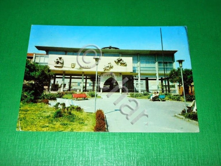 Cartolina Garbagnate - Palazzo Comunale 1970 ca
