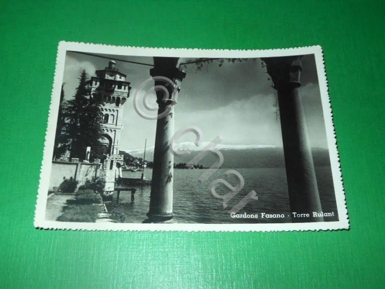 Cartolina Gardone Fasano - Torre Rulant 1953