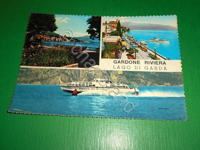 Cartolina Gardone Riviera - Lago di Garda - Vedute diverse …