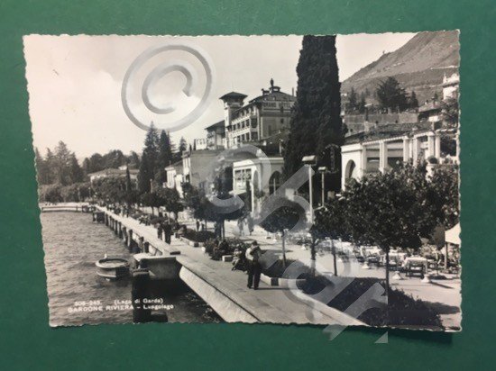 Cartolina Gardone Riviera - Lungolago - Lago Di Garda - …