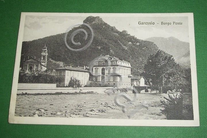 Cartolina Garessio - Borgo Ponte 1920 ca | Immagine Gallery 2