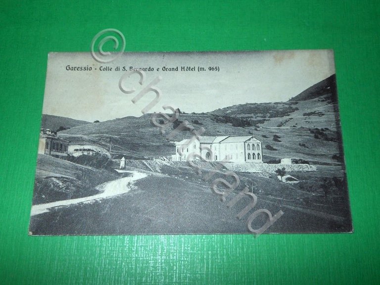 Cartolina Garessio - Colle di S. Bernardo e Grand Hotel …