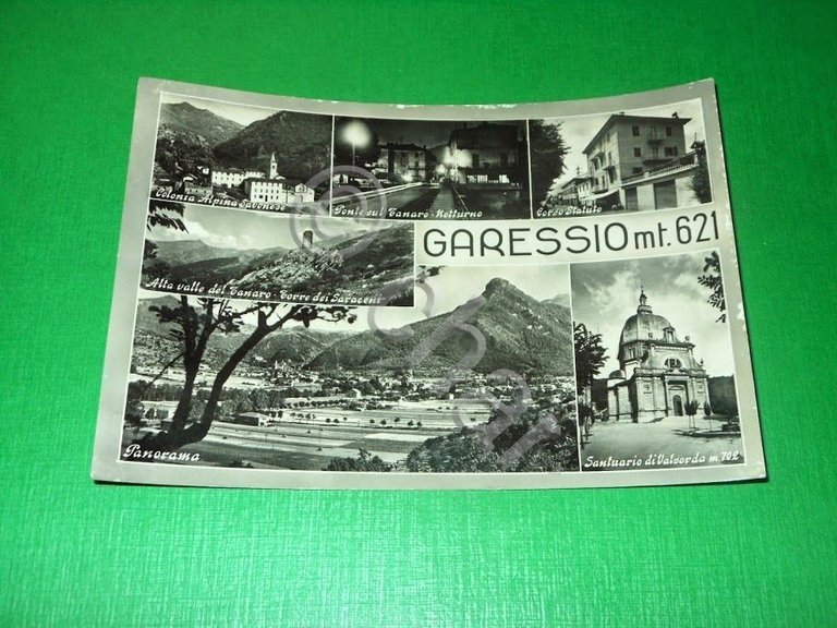 Cartolina Garessio - Vedute diverse 1957 | Immagine Gallery 2