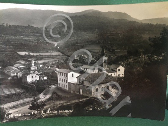 Cartolina Garessio m.621 - Colonia Savonese - 1956