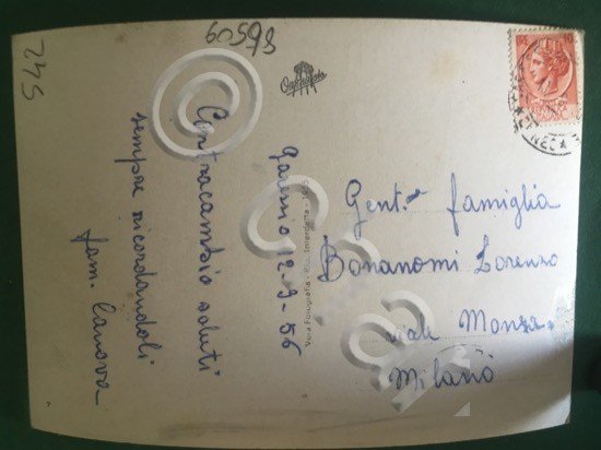 Cartolina Garessio m.621 - Colonia Savonese - 1956