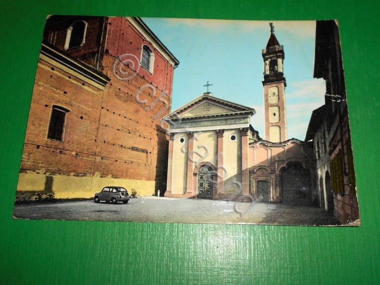 Cartolina Garlasco - Piazza S. Rocco 1973 | Immagine Gallery 2