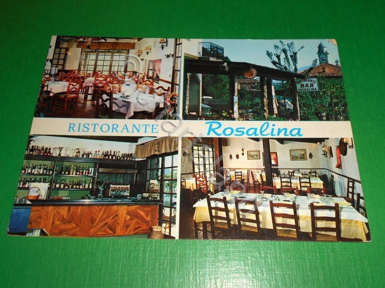 Cartolina Garlenda - Ristorante Rosalina ( Via Roma ) 1975 …