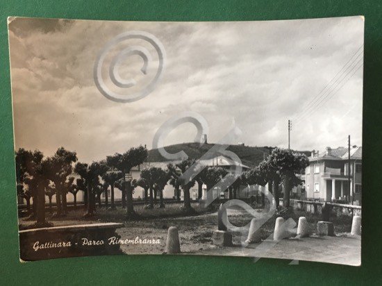 Cartolina Gattinara - Parco Rimembranza - 1960 | Immagine Gallery 3