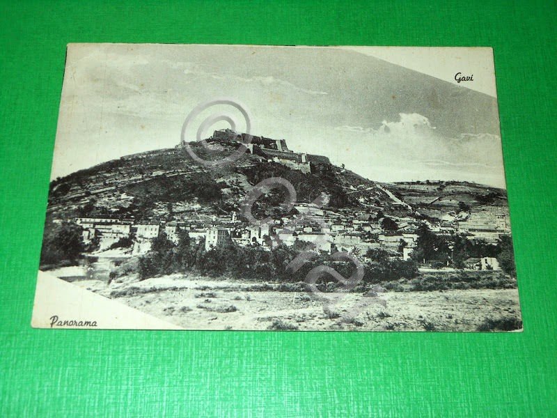 Cartolina Gavi - Panorama 1950 ca.