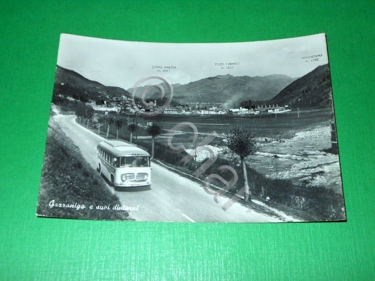 Cartolina Gazzaniga e suoi dintorni ( Bergamo ) - Panorama …