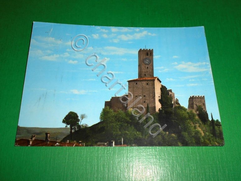 Cartolina Gemona del Friuli - Il Castello 1965